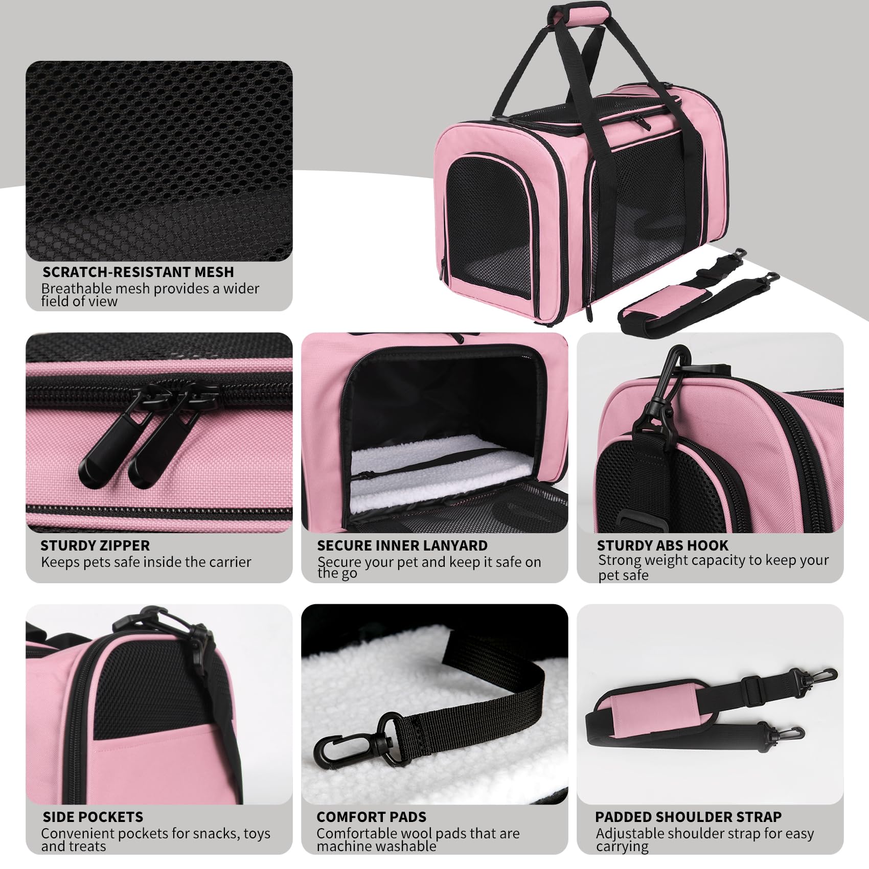 Yipincover Cat Carriers Soft-Sided,Pet Carrier