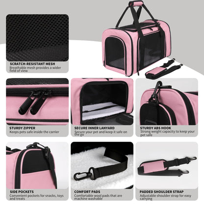Yipincover Cat Carriers Soft-Sided,Pet Carrier