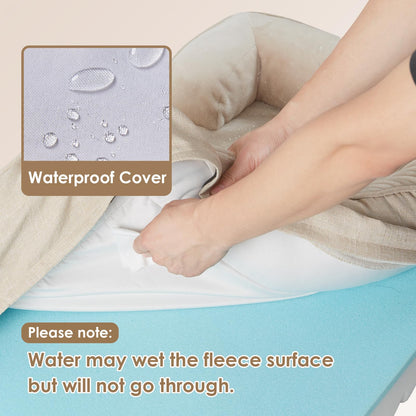 EHEYCIGA Orthopedic Dog Bed for Medium Dogs, Waterproof Memory Bed
