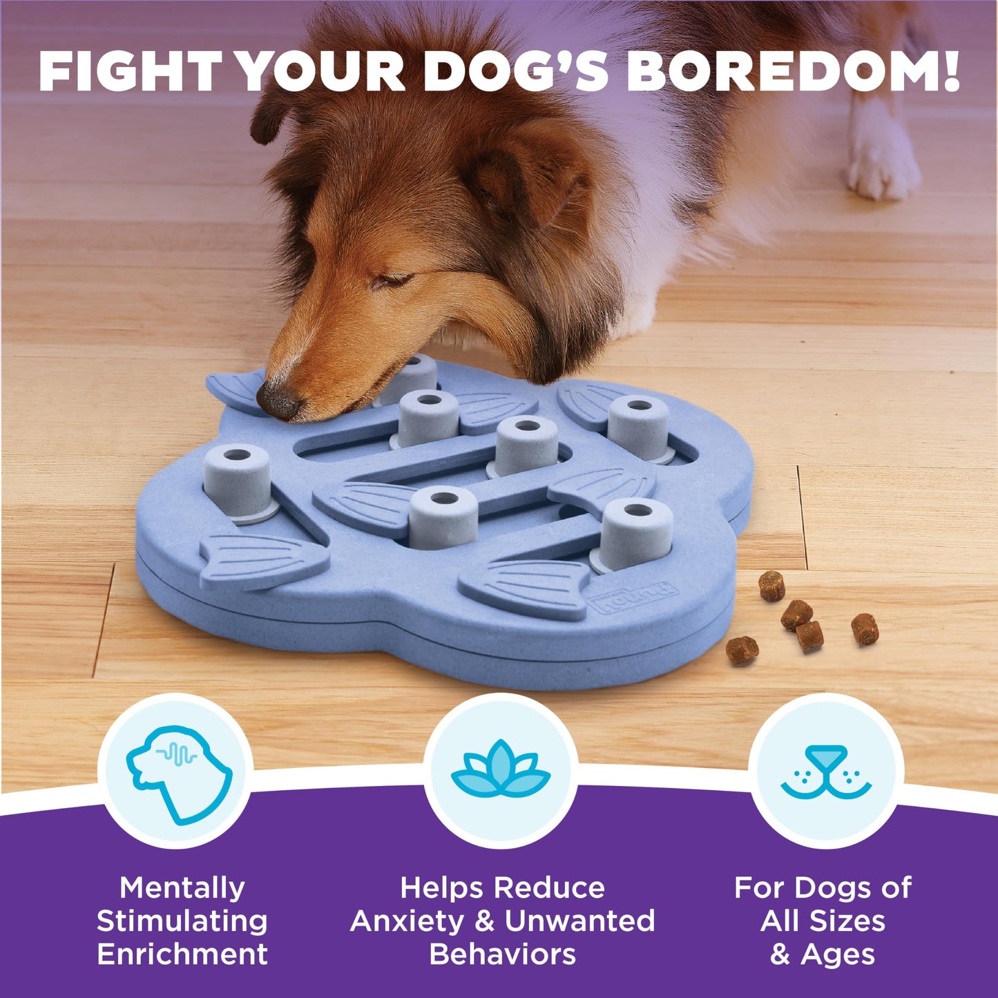 Outward Hound by Nina Ottosson Dog Hide N' Slide Interactive Treat Toy