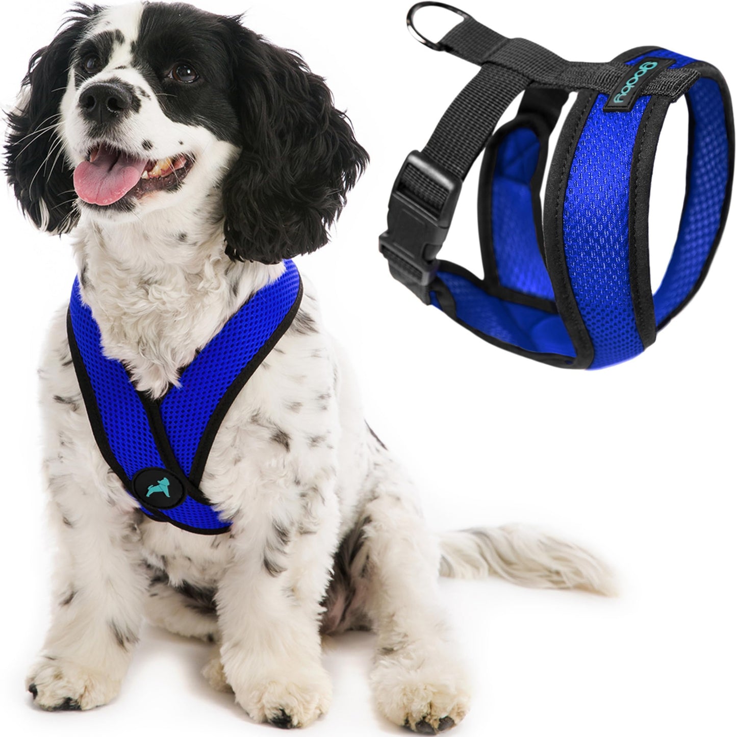 Gooby Comfort X Head In Harness Medium No Pull Small Dog Harness