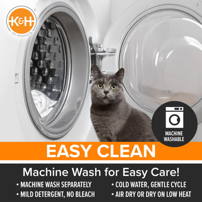 K&H Pet Products Self-Warming Cat Bed Pad,Self Heating Pad for Bed