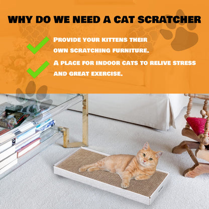 Cardboard Scratcher Pad Scratching Post:Smartbean 3PCS Pad