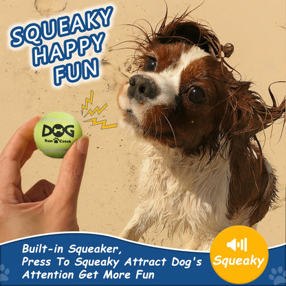 INSUM Small Tennis Balls for Dogs 12 Pack 2.0" Squeaky Dog Balls