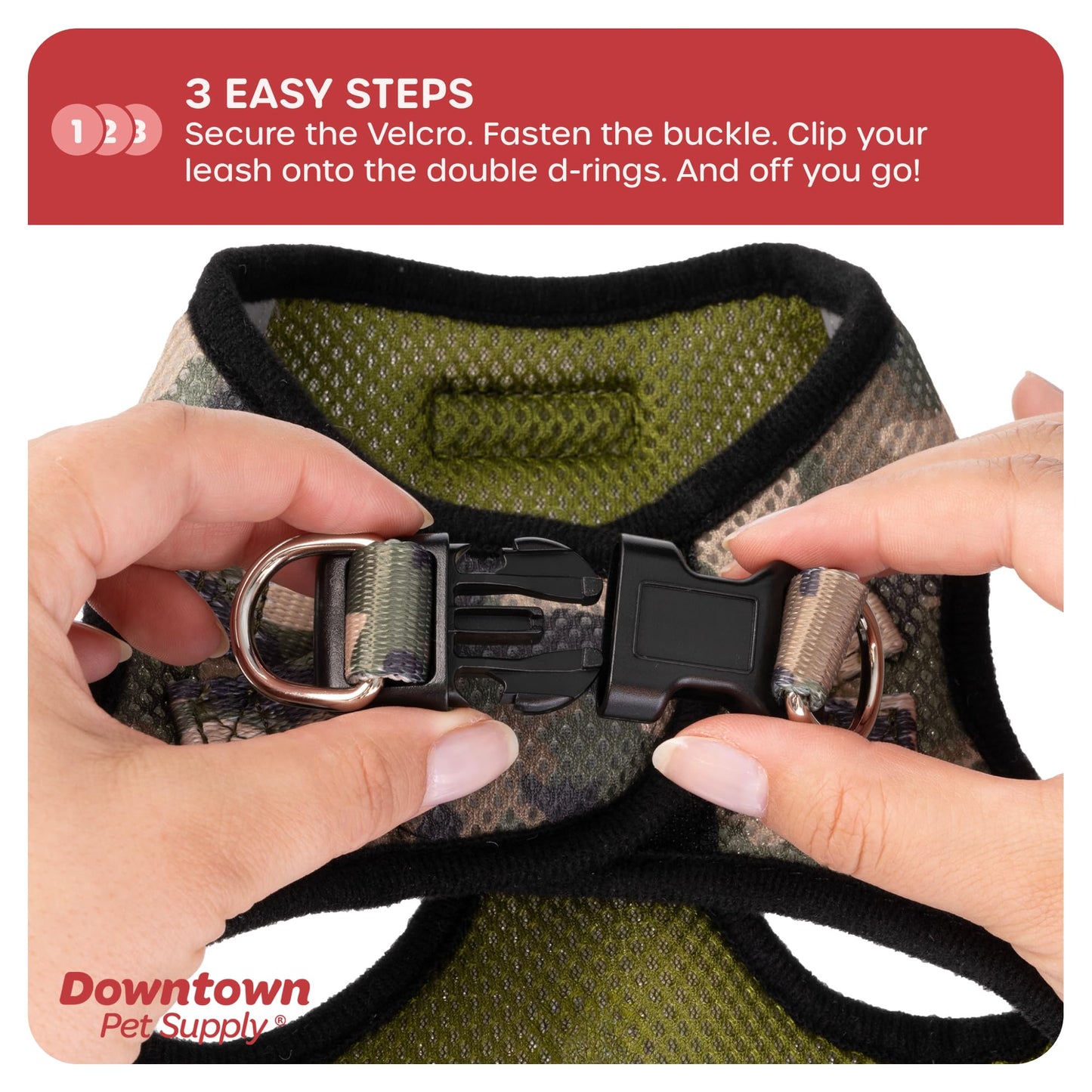 Downtown Pet Supply Step-in Dog Harness for Small Dogs Harness