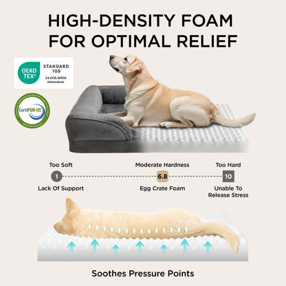 Bedsure Orthopedic Dog Bed for Extra Large Dogs XL Plus Waterproof Bed