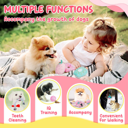 XIUGOAL Puppy Toys for Boredom 23 Pack Puppy Chew Toys for Chew