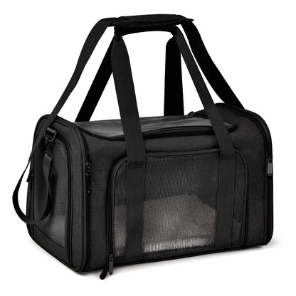 Henkelion Large Soft Sided Cat and Pet Carrier for Cats and Carrier