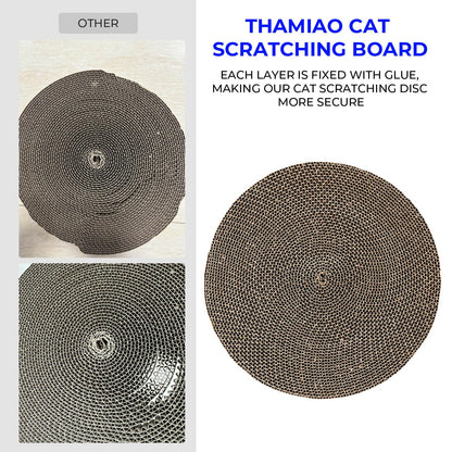 Round cat Scratcher Refill, Diameter, 7/ Thickness Scratcher