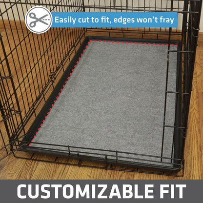 Drymate Dog Crate Mat Liner, Absorbs Urine, Waterproof, Non-Slip Mat