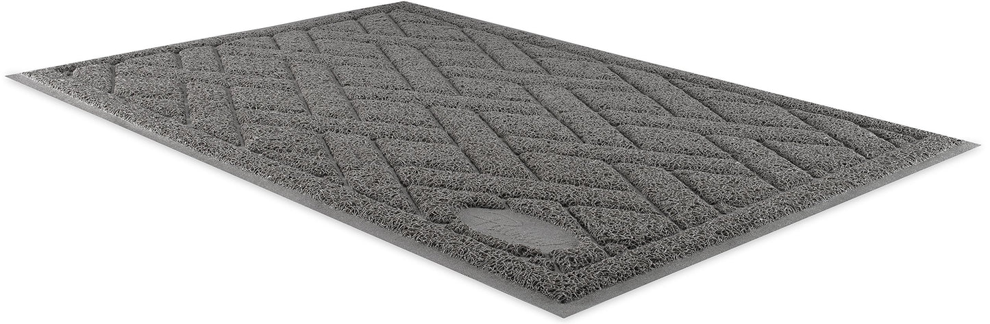 Pawkin Cat Litter Mat, Patented Design with Litter Lock Mesh, Mat