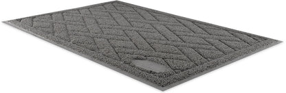 Pawkin Cat Litter Mat, Patented Design with Litter Lock Mesh, Mat