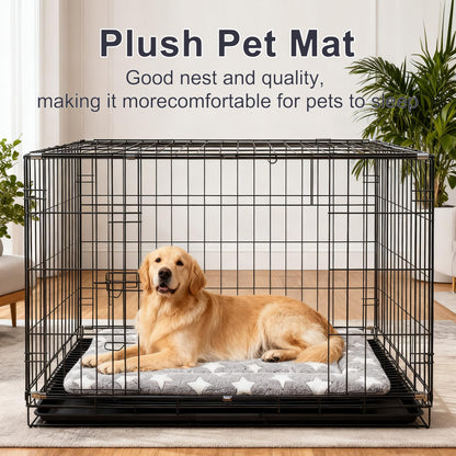 pobopobo Dog Bed Mat, Reversible Crate Pads for Crate