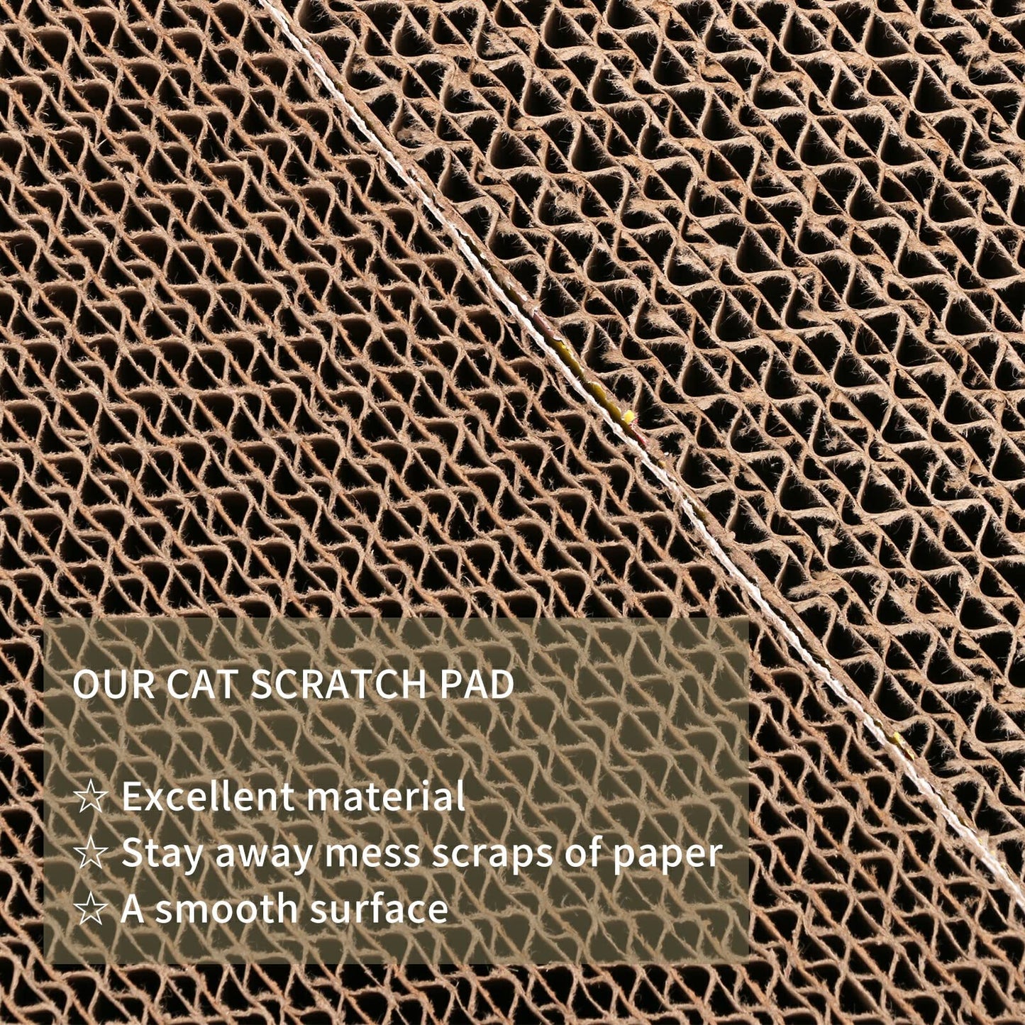 5 Packs cat Scratcher Toys Reversible Scratching Post Board for Pad