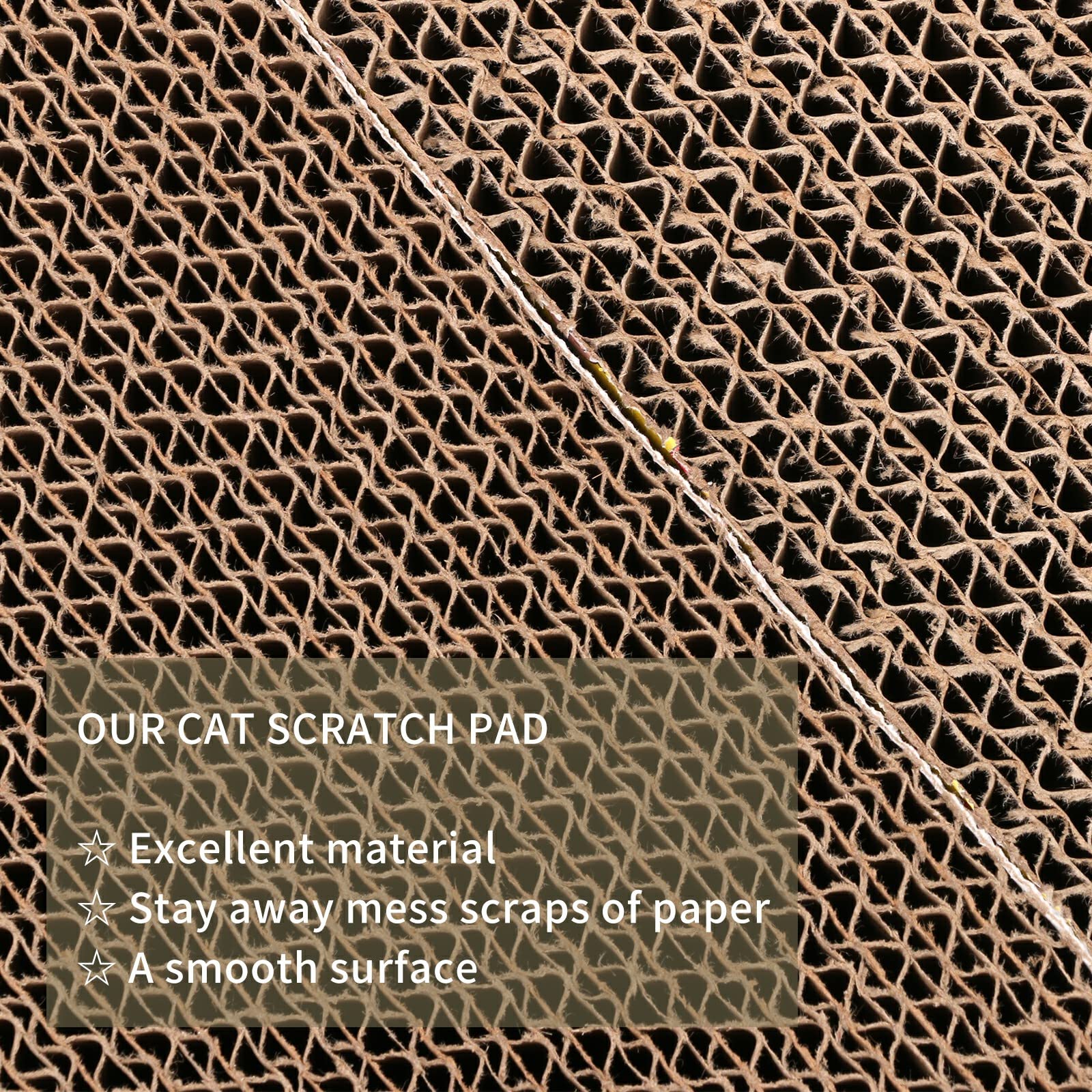 5 Packs cat Scratcher Toys Reversible Scratching Post Board for Pad