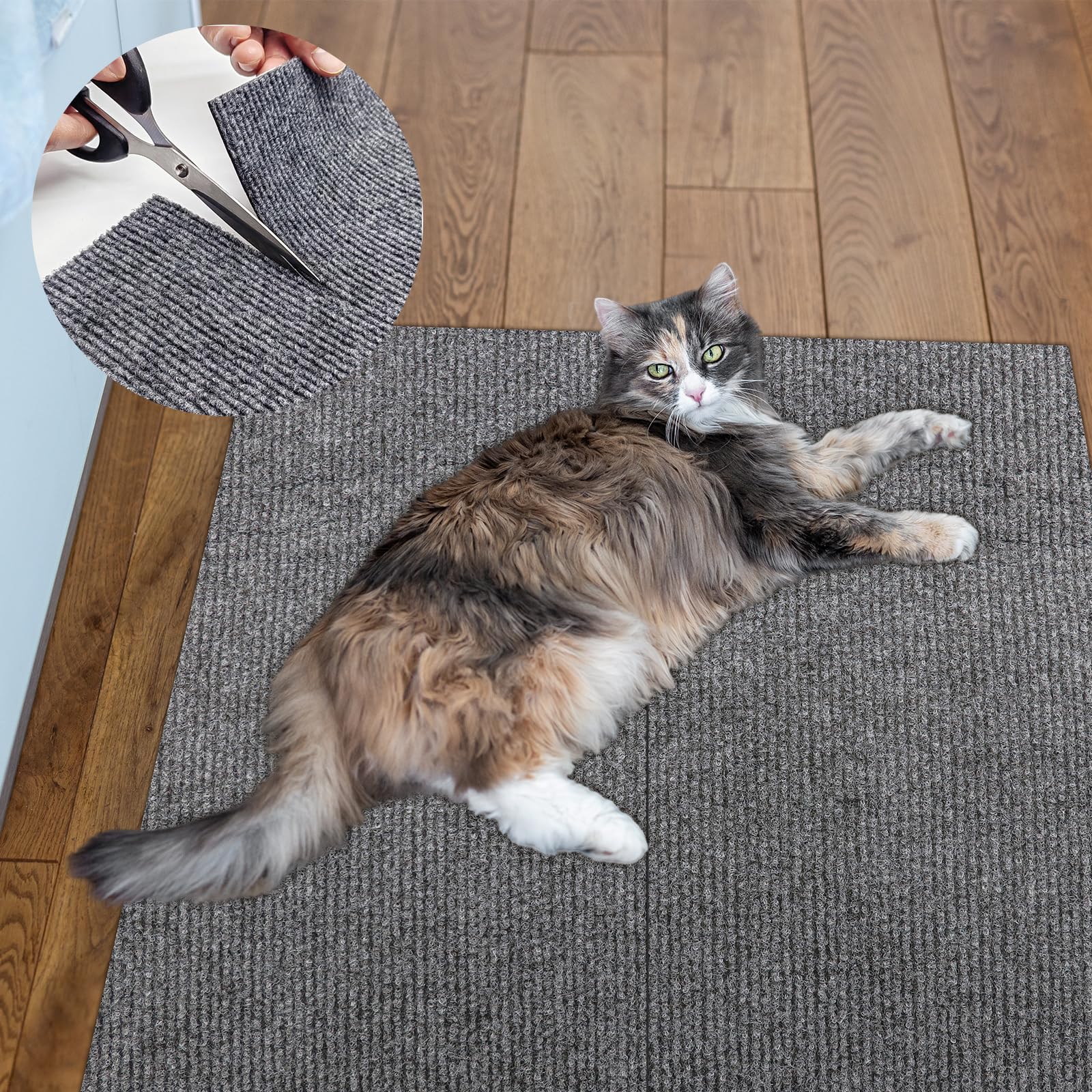 ENONCI Cat Carpet Protector x15.8", Wall Corner Cat Scratcher Pad