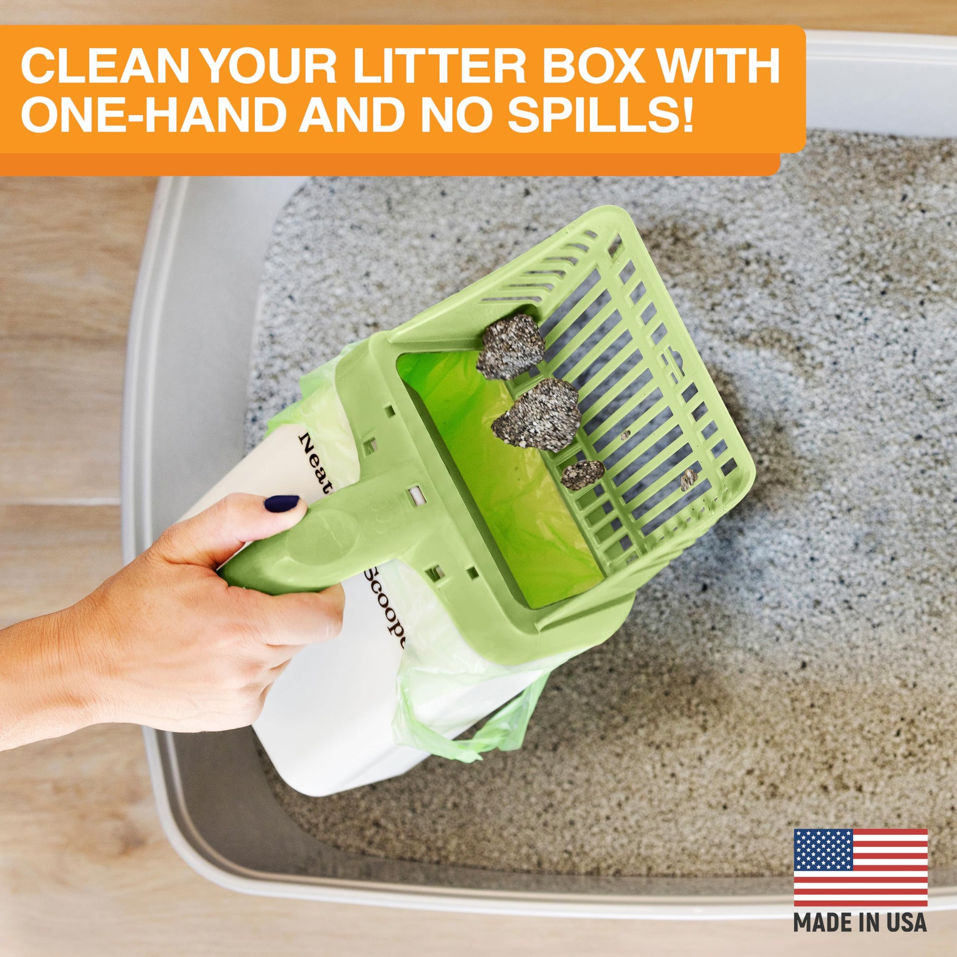 Neater Pet Brands Neater Scooper Standard Cat Litter Scoop, 195 Box