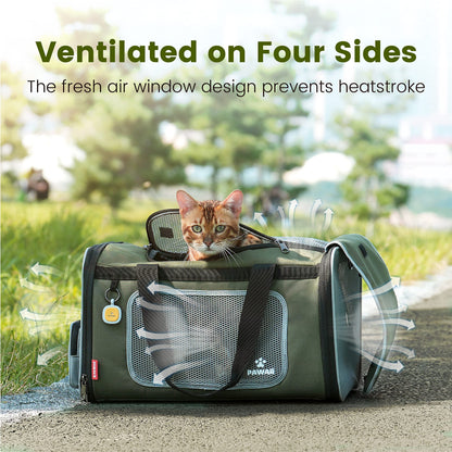 Pawaii Pet Carrier, TSA Airline Approved Cat Carrier, Soft Carrier