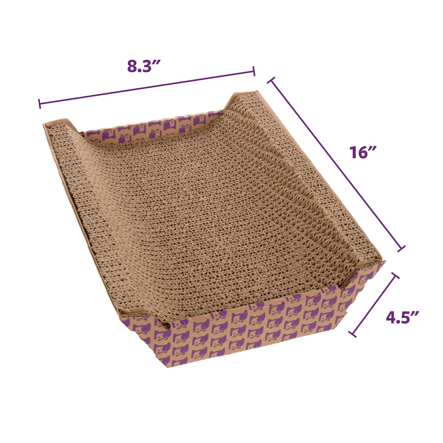 SmartyKat Super Scratcher Chaise Corrugated Cat Scratcher, Scratcher