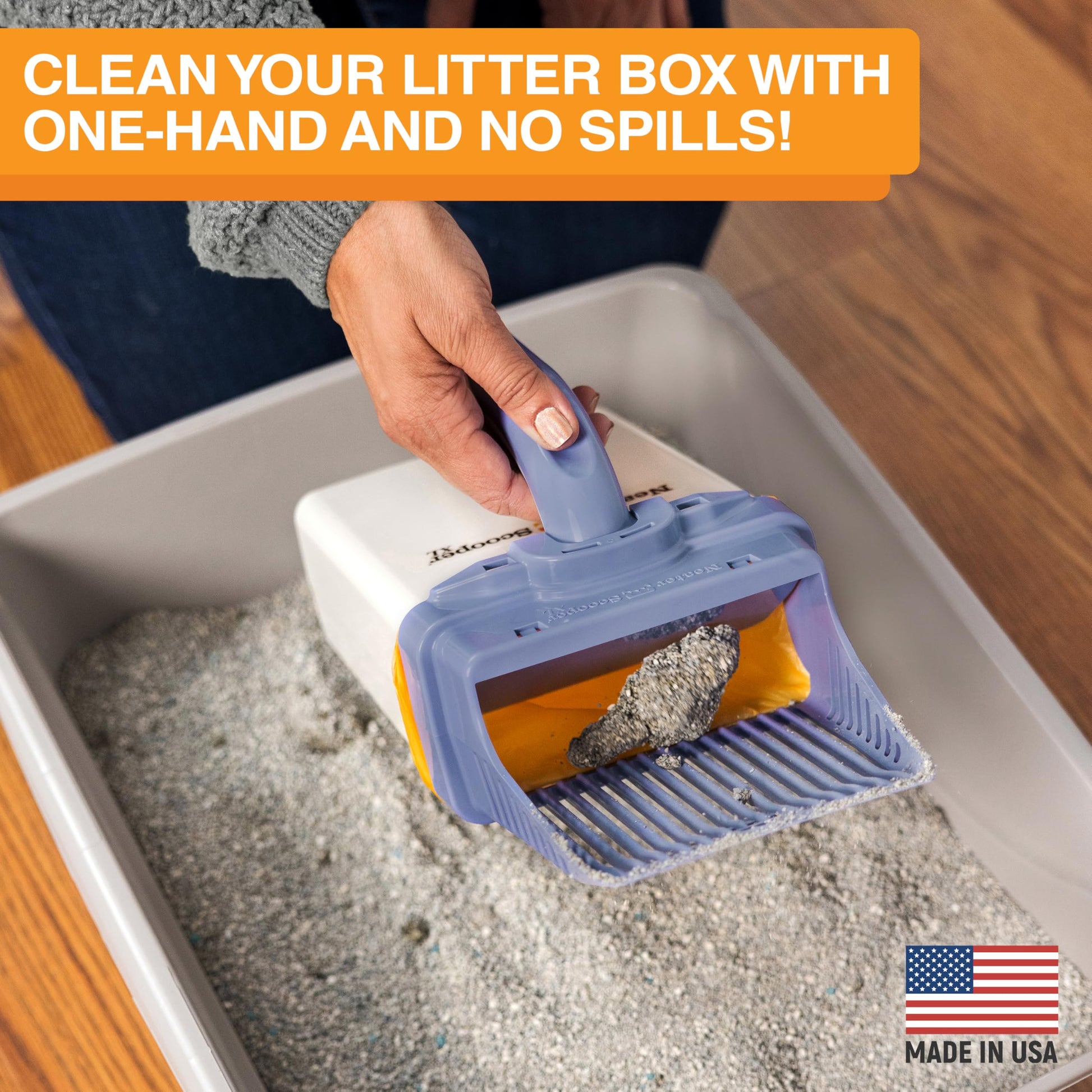 Neater Pet Brands Neater Scooper XL Cat Litter Scoop, 195 Refill Box