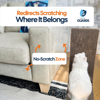 Furniture Protector from Cats, 12-Pack Anti-Scratching Furniture