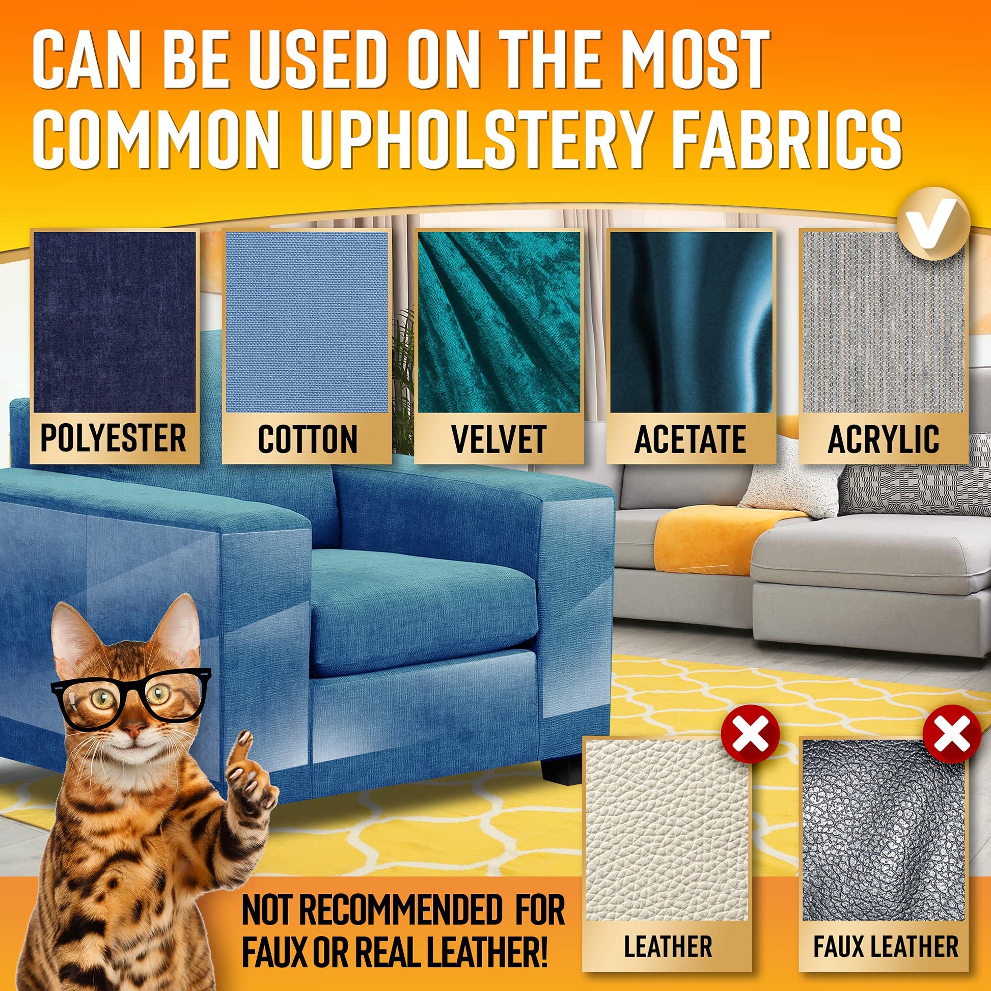 Heavy Duty Cat Scratch Deterrent Furniture Protectors for Furniture