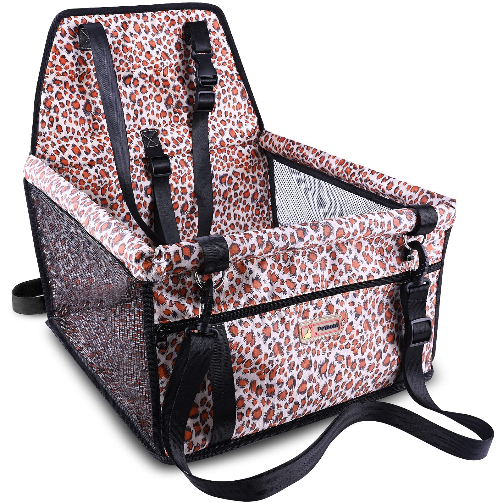 Petbobi Small Dog Car Seat, Dog Car Booster Seat