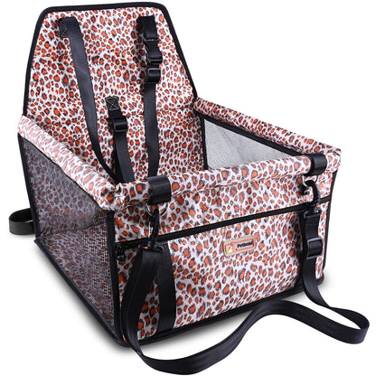 Petbobi Small Dog Car Seat, Dog Car Booster Seat
