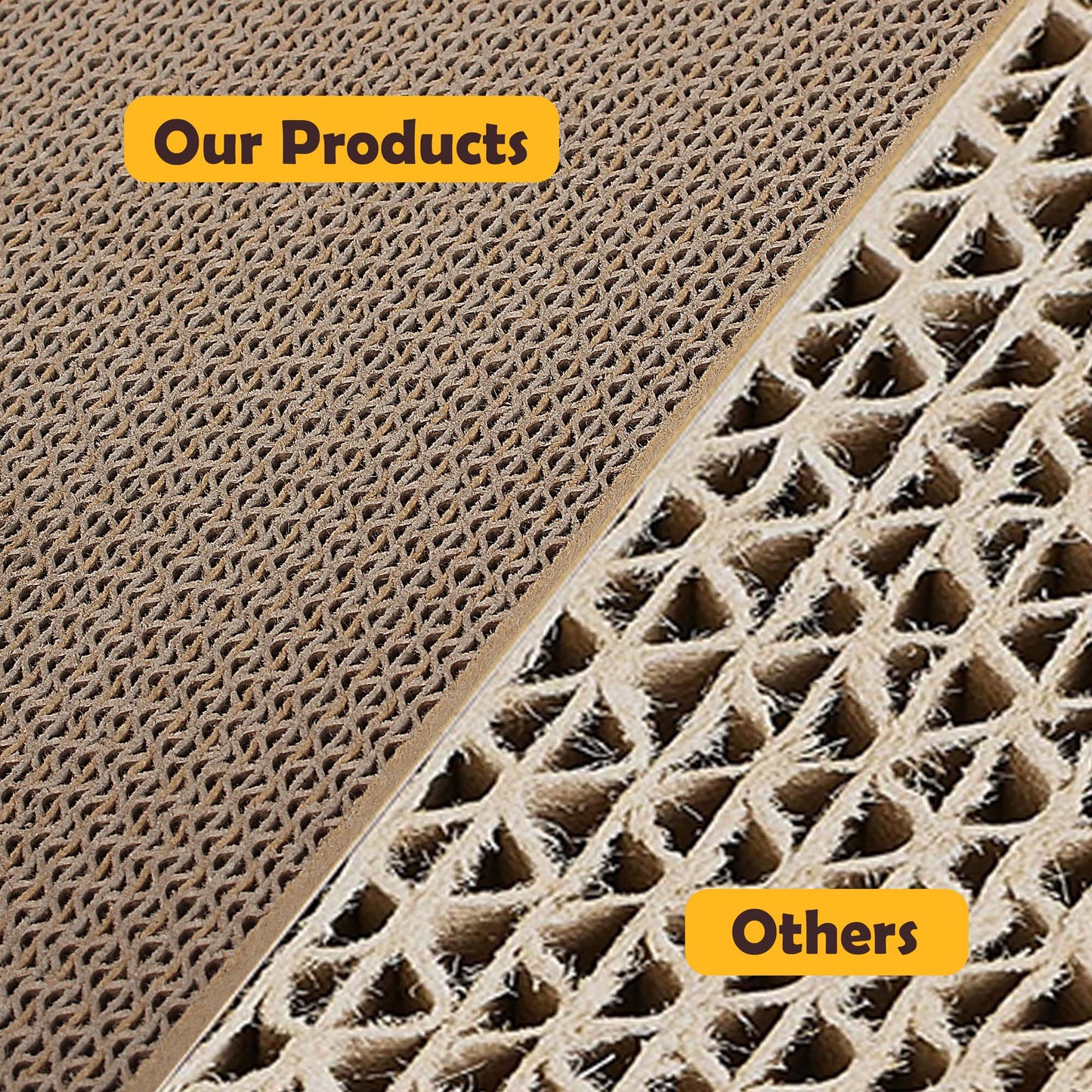 Smartbean Cat Scratcher, L x W x H, Reversible Design for Scratcher