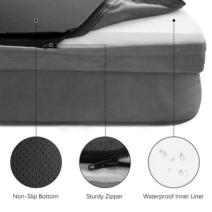 Spotted Play Orthopedic Dog Bed with Sides Dog Sofa Beds
