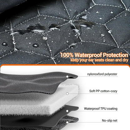 Meginc Dog Car Seat Covers for SUVs, Waterproof Dog Seat Cover