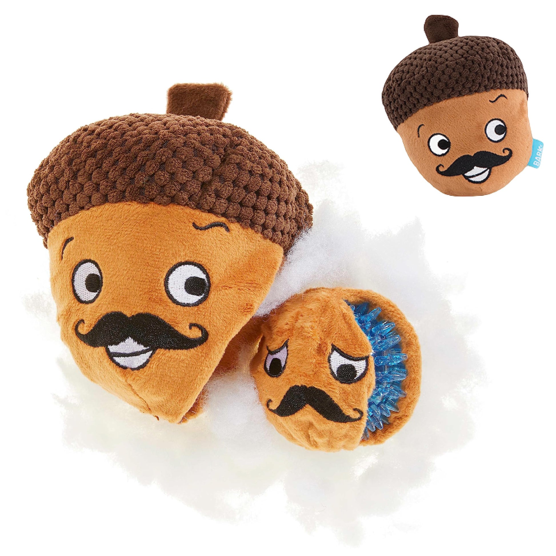 Barkbox Dog Toy 1 Interactive, Plush Exterior with Squeaker Plush
