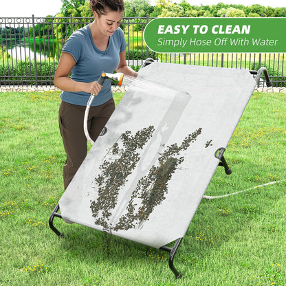 Simple Trending Raised Dog Bed for Extra Large Dogs, Waterproof Bed