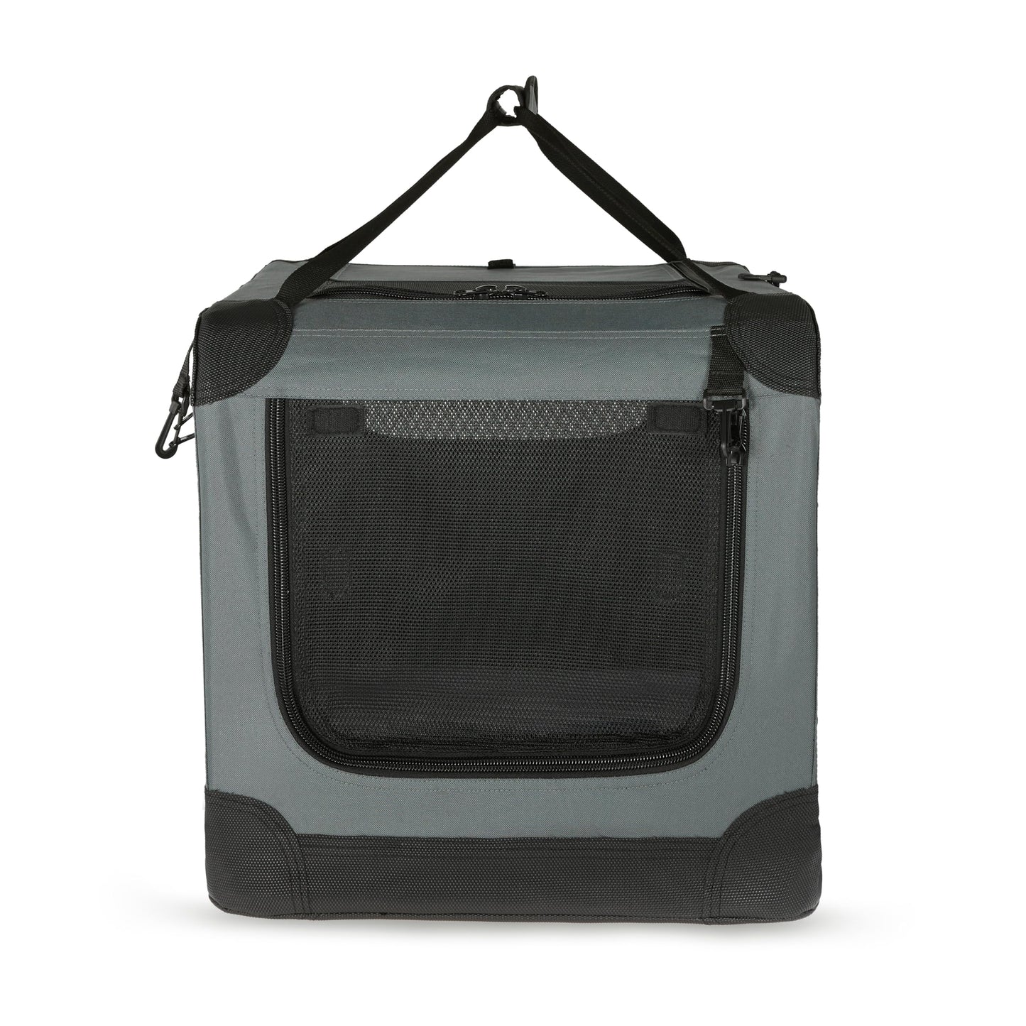 Amazon Basics 4-Door Portable Folding Soft Dog Crate, Crate