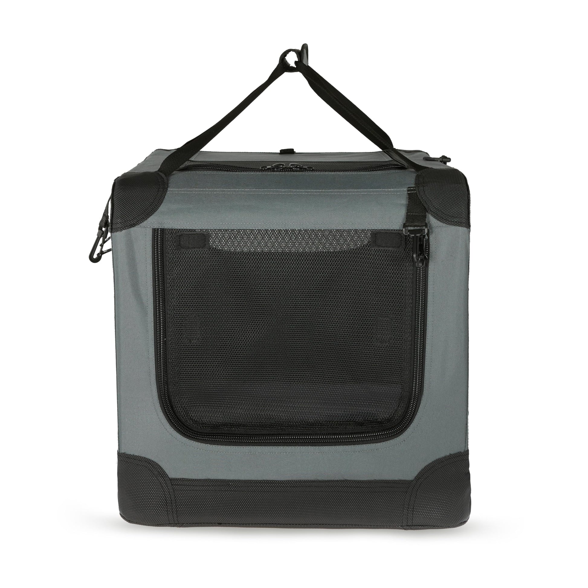 Amazon Basics 4-Door Portable Folding Soft Dog Crate, Crate