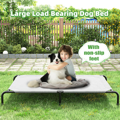 Simple Trending Raised Dog Bed for Extra Large Dogs, Waterproof Bed