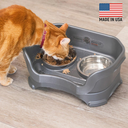 Neater Pet Brands Neater Feeder Deluxe Mess Proof Cat Bowls Bowl