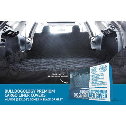 Bulldogology SUV Cargo Liner for Dogs x106" Heavy Duty Pet Trunk Seat