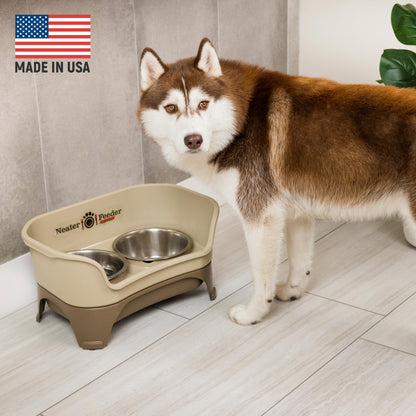 Neater Feeder Express Model w/Slow Feed Bowl Mess-Proof Dog Bowls Bowl