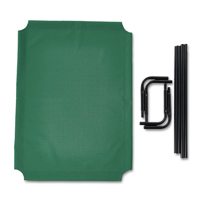 Amazon Basics Cooling Breathable Elevated Dog Bed with Metal Frame Bed