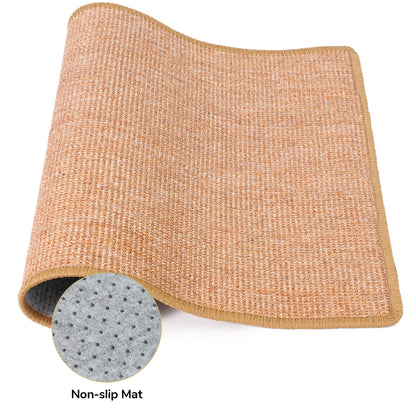 FUKUMARU Cat Scratcher Mat, Natural Sisal Cat Scratch Mats, Pad