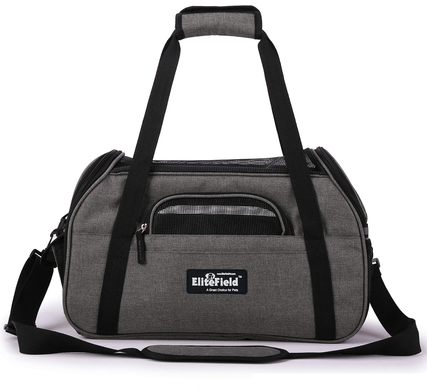 EliteField Soft Pet Carrier (3 Year Warranty, Airline Approved) Bag