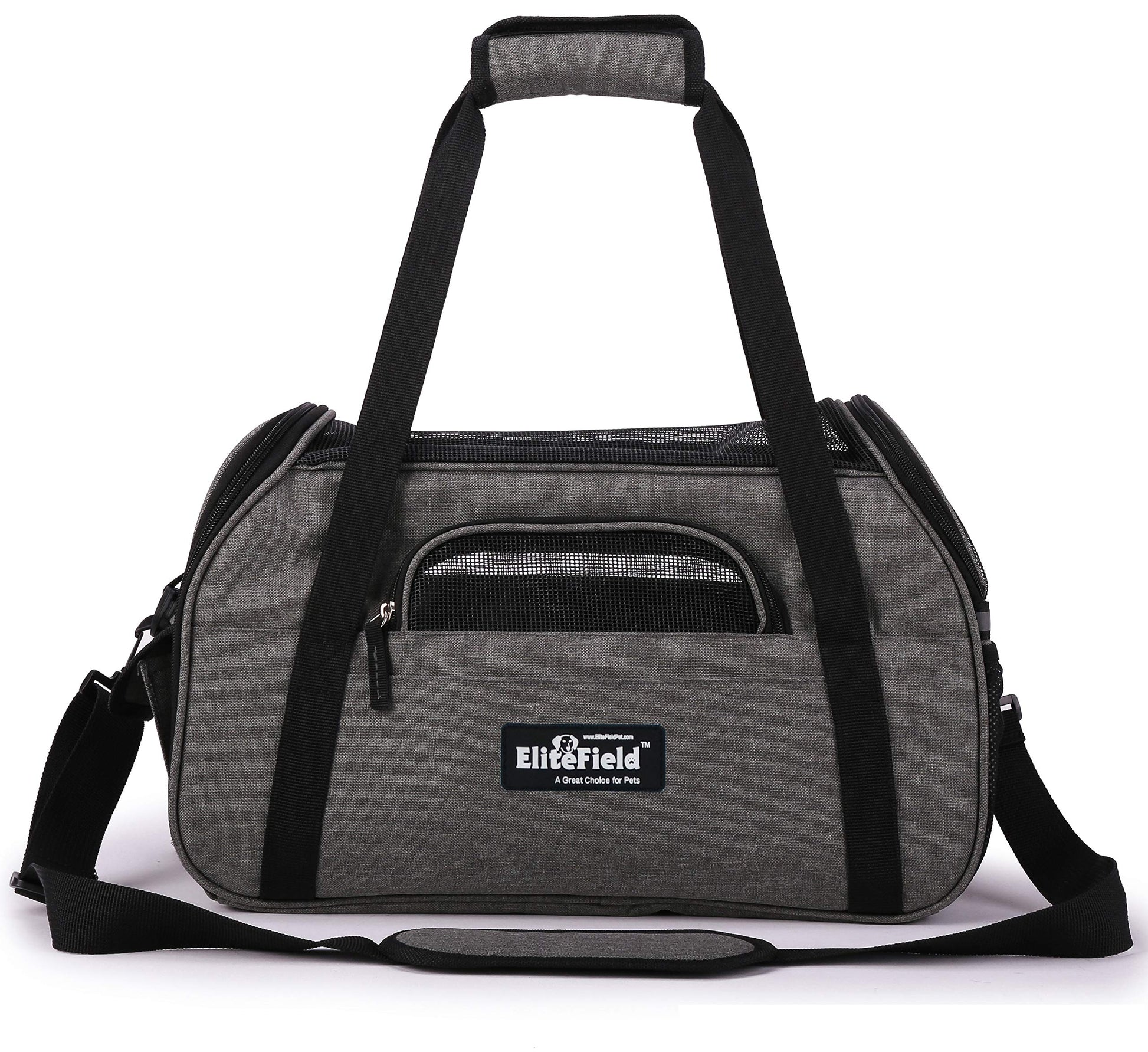 EliteField Soft Pet Carrier (3 Year Warranty, Airline Approved) Bag