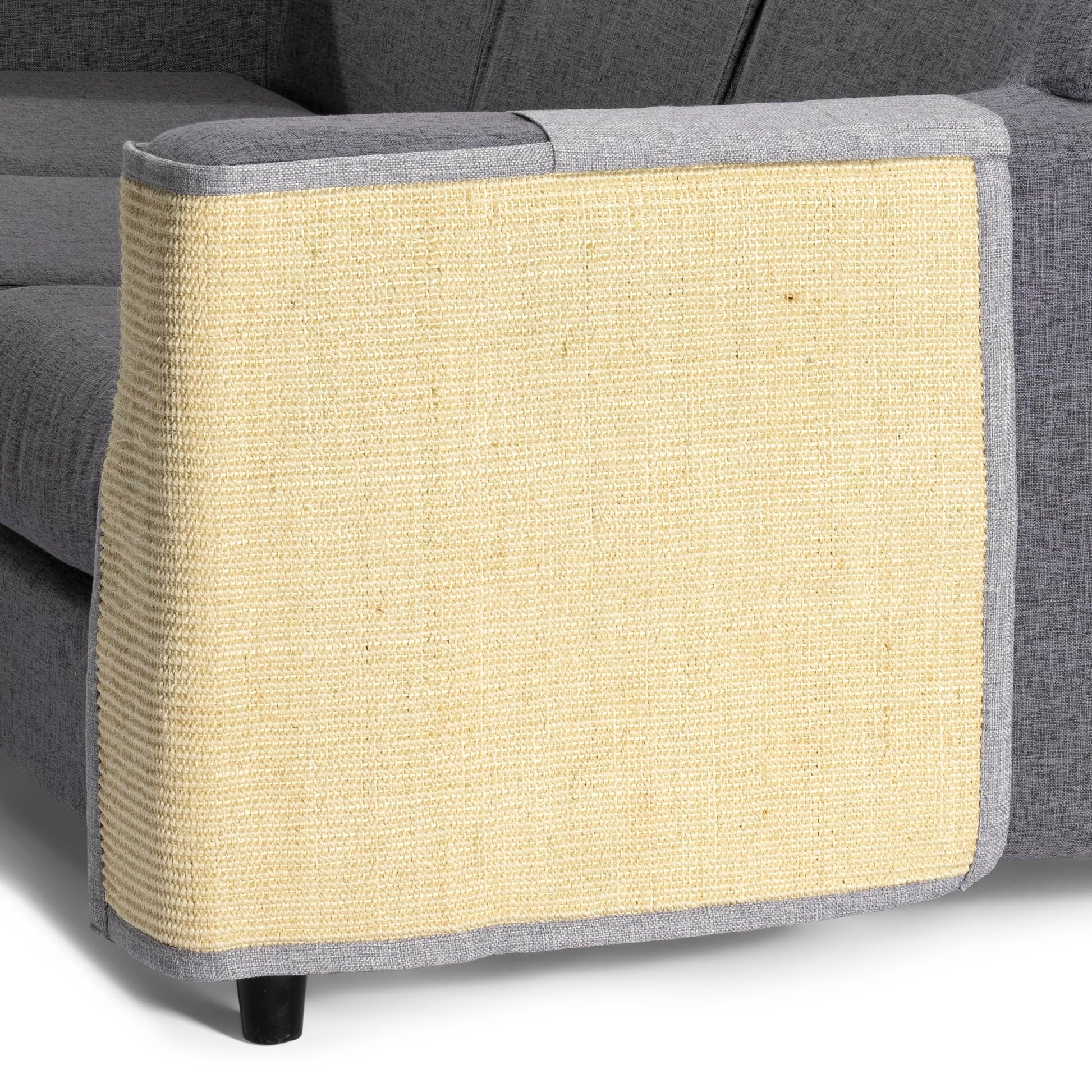 Navaris Cat Scratch Mat Sofa Protector Natural Sisal Furniture