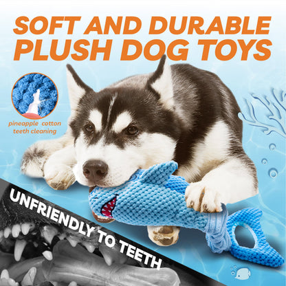 LEGEND SANDY Squeaky Dog Toys for Large Dogs Interactive Plush Plush