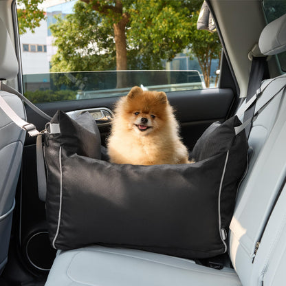 Lesure Small Dog Car Seat for Small Dogs Waterproof Dog Booster Seat