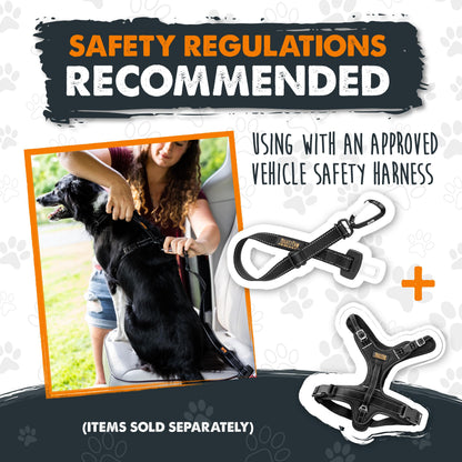 Mighty Paw Dog Seat Belt for Car Safe Distraction Free Driving Seat