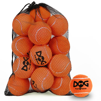 INSUM Squeaky Dog Balls Squeaky Tennis Balls for Dogs, Medium Balls