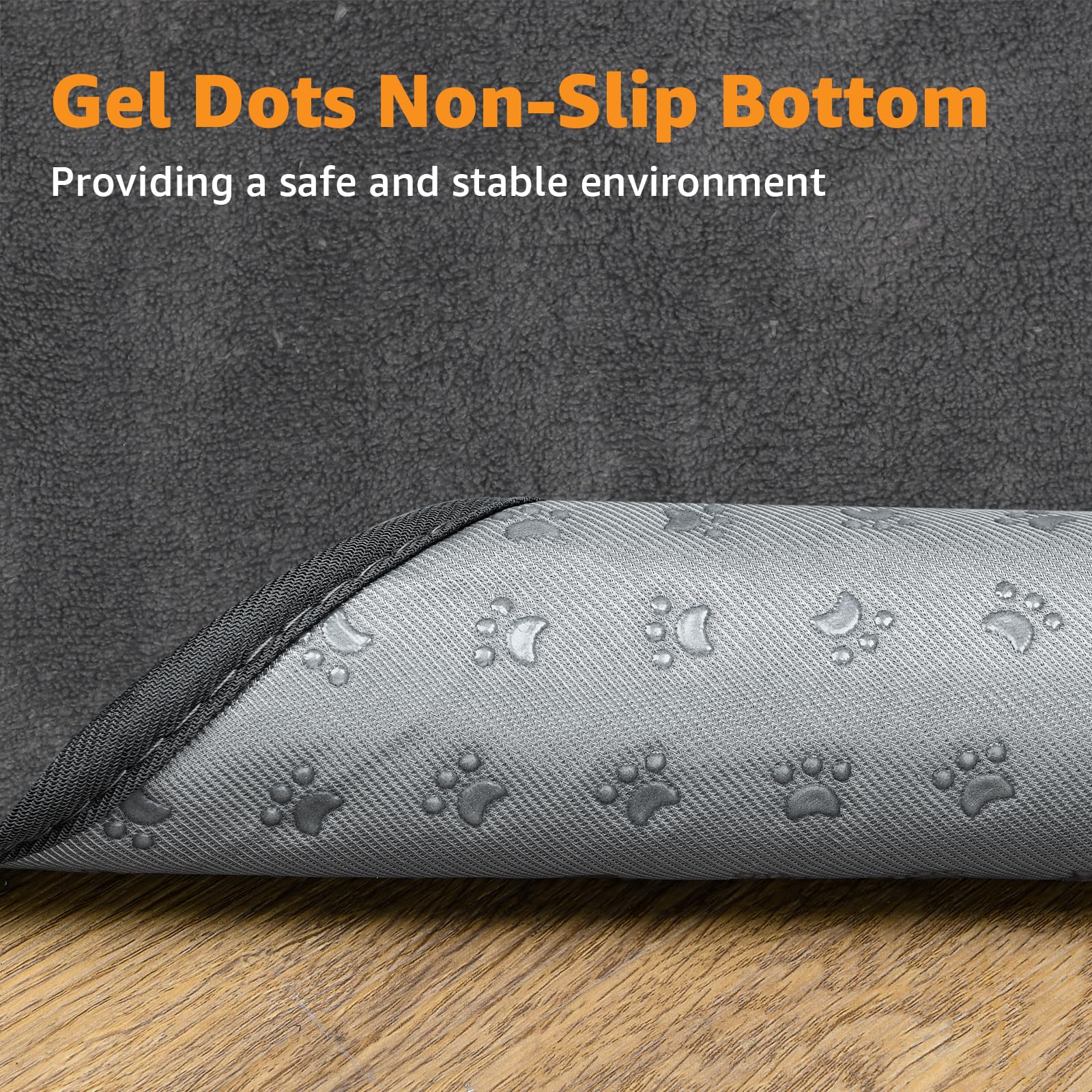 PICK FOR LIFE Washable Dog Pee Pads, 48x48 Reusable Puppy Crate