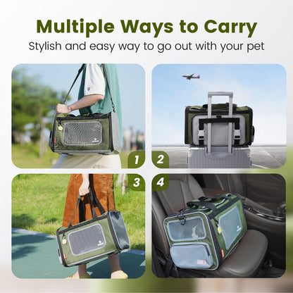 Pawaii Pet Carrier, TSA Airline Approved Cat Carrier, Soft Carrier